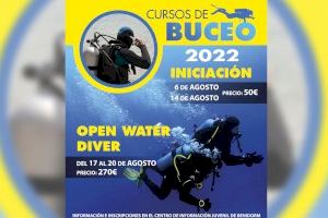 Benidorm organiza dos cursos de buceo para el mes de agosto