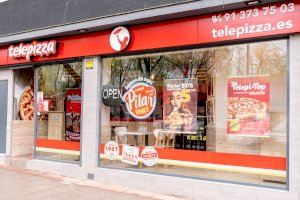 Telepizza, la única marca de pizza delivery que ofrece servicio a domicilio a más de 800.000 valencianos