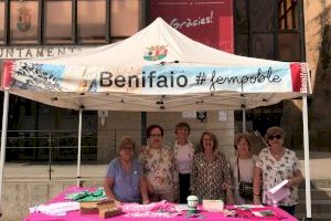 Benifaió pone en marcha la campaña solidaria contra el Cáncer del mes de mayo