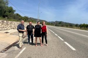Ador presenta a la Diputación el proyecto de vía ciclopeatonal que conectará con Vilallonga