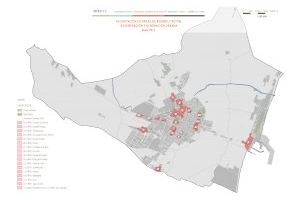 El Plan General de Castelló identifica 17 áreas de rehabilitación, regeneración y renovación urbana