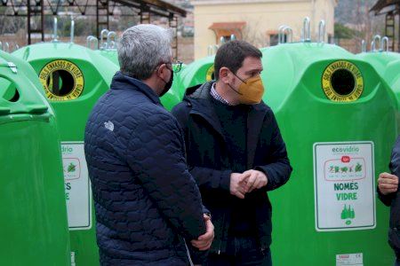 Castelló intensifica la campaña de reciclaje de vidrio en la hostelería