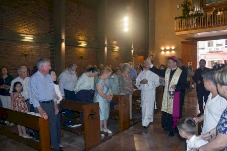 El Nuncio en Sudán y Eritrea bendice el nuevo órgano de la parroquia Nuestra Señora del Lluch de Alzira