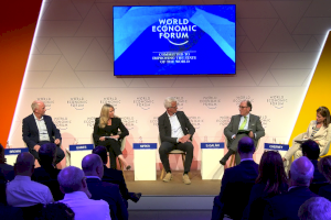Galán defiende en Davos que hay que actuar con urgencia y contar un marco estable para las energías renovables