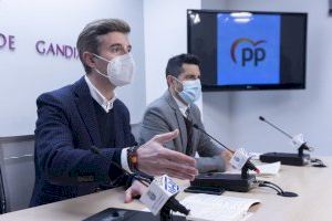 El Partido Popular recuerda que el PSOE hipotecó Gandia con una deuda total de 323 millones de euros