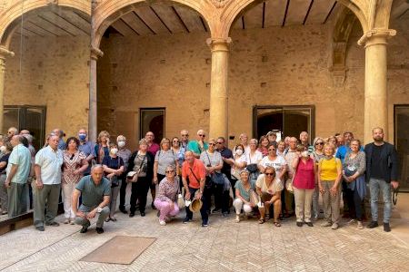 Un grupo de 50 personas visita Betxí dentro del programa de la Diputación 'Castellón Sénior'