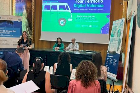 La Diputació de València i Alzira donen la benvinguda al ‘Tour territori digital’ per facilitar el treball a autònoms i emprenedors