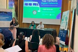La Diputació de València y Alzira dan la bienvenida al ‘Tour territorio digital’ para  facilitar el trabajo a autónomos y emprendedores