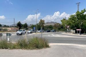 El Ayuntamiento de Aspe aprueba el contrato del comienzo de obra de la rotonda de la Avenida Orihuela