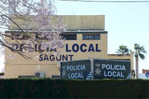 La Policia Local i Nacional de Sagunt detenen un home per agredir presumptament a la seua parella