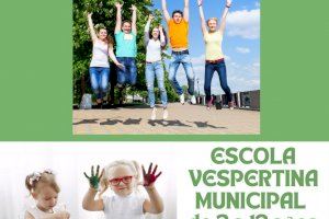 L’Ajuntament de Sedaví posa en marxa la seua Escola Vespertina