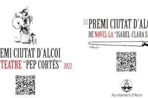 Publicadas las bases de los premios Ciutat d’Alcoi de novela ‘Isabel-Clara Simó’ i de teatro ‘Pep Cortes’