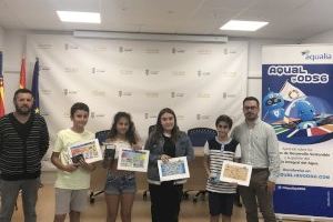 Cuatro escolares de Villena premiados en el Concurso Digital de Dibujo de Aqualia