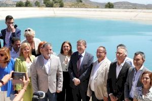 Puig reafirma el compromiso del Consell con los regantes de la provincia de Alicante