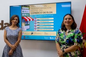 El Ayuntamiento ofrece un programa de talleres para ayudar a los comercios de Elda en su proceso de transformación digital