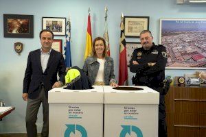 Los uniformes reciclables de la Policía Local, la nueva apuesta de Paterna por el medioambiente