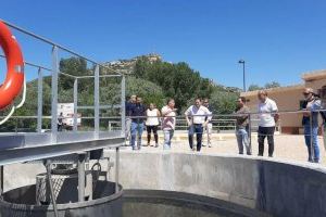 La Diputació de Castelló millora la gestió de les aigües residuals dels pobles de la província amb l’ampliació de la depuradora de Forcall