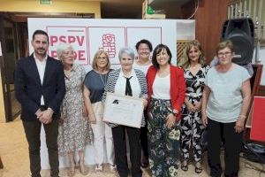 Reconeixements Alberto Gradolí per part del PSPV-PSOE de Catarroja