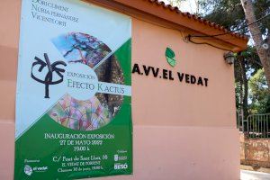 La AVV El Vedat reinaugura su sala de exposiciones con la muestra ‘Efecto Kactus’