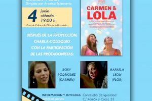 El próximo sábado 4 de junio se podrá disfrutar del largometraje “Carmen y Lola” en la Casa de Cultura