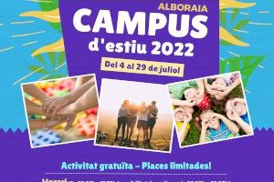 Abierto el plazo de inscripción al Campus de Verano 2022 de Alboraya