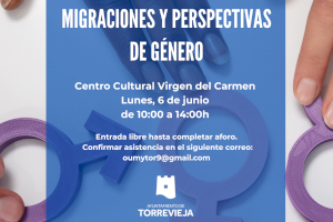 El Ayuntamiento de Torrevieja y la Universidad de Alicante organizan la jornada 'Migraciones y perspectivas de género'