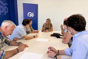 Marta Barrachina es compromet davant els sanitaris del CICU a reobrir un “servei que és garantia de vida” per a Castelló