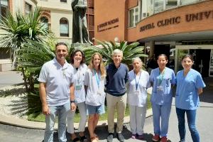 El Servicio de obstetricia y ginecología del Hospital Clínico de València realiza con éxito una transfusión de sangre intrauterina