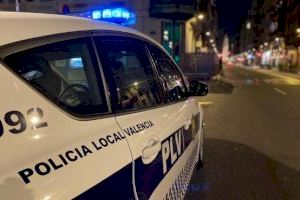 Detenido tras agredir a su pareja en Valencia