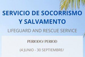 Comienza el servicio de salvamento marítimo y socorrismo en las playas de Teulada Moraira
