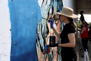Graffitea finaliza con trece nuevo murales de gran formato en Cheste