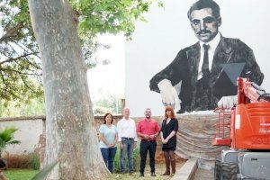 Vila-real recuerda a las víctimas del nazismo con un mural de Paula Bonet