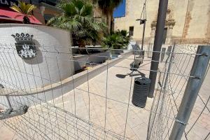 Avanzan las obras en materia de accesibilidad de la Plaza de Torreblanca