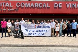 El PPCS treballarà per a blindar la inversió a l'Hospital de Vinaròs que garantisca una sanitat de qualitat als 100.000 usuaris del nord