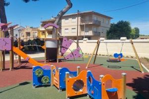El parque infantil de la Alameda amplía sus instalaciones