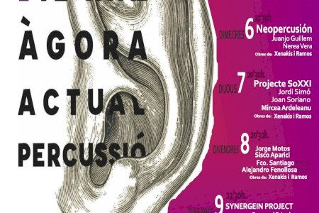 Xàbia acull del 5 al 9 de juliol la cinquena edició del Àgora Actual Percussió dedicada al genial compositor Iannis Xenakis