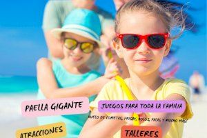 Alicante celebra un día en familia con juegos, talleres, música y una paella gigante en la playa de San Juan el domingo
