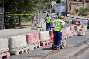 El Ayuntamiento de Elda inicia la segunda fase de la remodelación del Paseo de la Mora para reparar el saneamiento y mejorar el asfalto