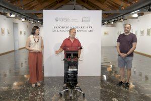 ‘Espai d’Art’ s’estrena al Museu de la Rajoleria de Paiporta amb les aquarel·les del seu alumnat