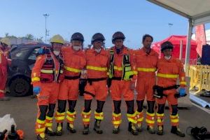 Los equipos de los parques de bomberos de Gandia y Alzira, presentes en el encuentro nacional de Lanzarote