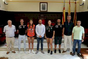 Sagunt rep els medallistes locals de l'últim Campionat d'Espanya de Seleccions Autonòmiques d'Handbol