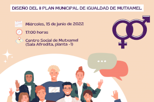 El Ayuntamiento de Mutxamel impulsa el Encuentro Ciudadano por la Igualdad