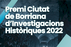 Burriana convoca el premio de Investigaciones Históricas 2022 dotado con 2.000 euros