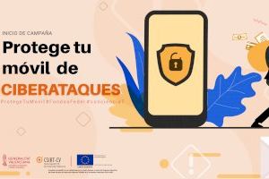 La Generalitat muestra a la ciudadanía cómo puede proteger el móvil frente a ciberataques