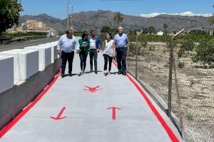 Obras Públicas finaliza la primera fase del carril ciclopeatonal Orihuela-Hurchillo