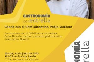 El chef Pablo Montoro visita la Casa Bardin para contar su experiencia y repasar su trayectoria profesional