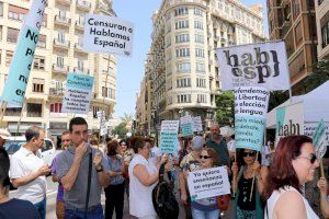 Solo VOX apoya y participa en las concentraciones de Hablamos Español en la Comunidad Valenciana