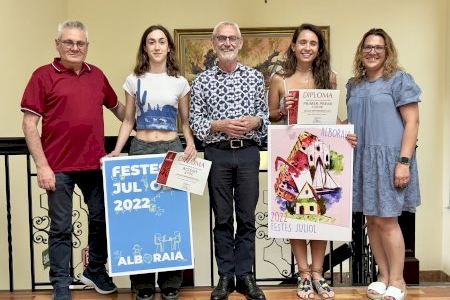 El Ayuntamiento de Alboraya entrega los premios a las ganadoras del Concurso de Carteles de Alboraya