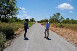 L'Ajuntament d'Alcalà-Alcossebre millora 10,6 quilòmetres de camins rurals del terme municipal