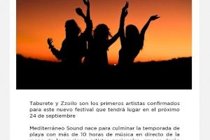 Valencia acogerá la primera edición del festival Mediterráneo Sound para cerrar el verano con la mejor música